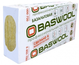 Минераловатный утеплитель Baswool Фасад 110 1200х600х50 мм / 6 шт.