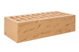 Кирпич лицевой керамический Солома «Орех» пустотелый одинарный