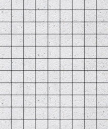 Тротуарная плитка Поревит Квадрат Мрамор Белый 100х100х60 мм