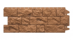 Фасадная панель Docke Fels Терракотовый 1052х425 мм