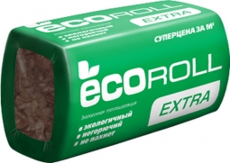 Минераловатный утеплитель Knauf ЭКОРолл Extra TS037 1230x610x100 / 8 шт.