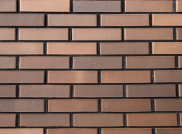 Кирпич лицевой клинкерный «Коричневый» полнотелый одинарный