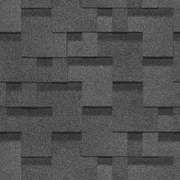 Гибкая черепица Docke Europa Матрица серый