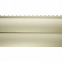 Сайдинг Альта-Профиль Блокхаус «Престиж» двухпереломный Бежевый 3100х320х34