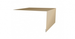 Планка откосная Первая Кровельная 50х150 (полиэстер) 2м бежевый