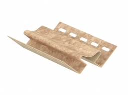 Внутренний угол Ю-Пласт Stone-House Кварцит темно-бежевый