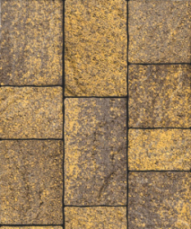 Тротуарная плитка Поревит Литос Янтарь 60 мм 6 плит