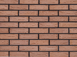 Кирпич лицевой клинкерный «Красный» «Рустик» пустотелый Евро 0.7НФ