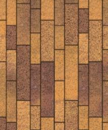 Тротуарная плитка Поревит Регата Гранит Осень 60 мм 5 плит