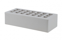 Кирпич лицевой керамический Серый пустотелый одинарный