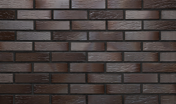 Кирпич лицевой керамический «Флэш Графит» «Антик» пустотелый утолщенный