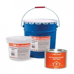 Мастика каучукобитумная Bitumast металлическое ведро 21,5л