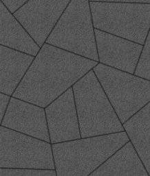 Тротуарная плитка Поревит Мозаика Гранит Серый 80 мм 6 плит