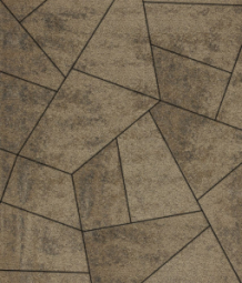 Тротуарная плитка Поревит Мозаика Гранит Старый замок 80 мм 6 плит