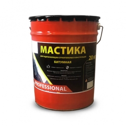 Мастика битумная Технониколь СТН Professional ведро 20 кг (24 ведра)