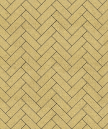 Тротуарная плитка Поревит Паркет Желтый 60 мм 180х60