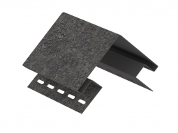 Наружный угол Ю-Пласт Stone-House Кирпич графитовый