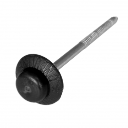 Гвозди Ондулин с закрывающейся шляпкой черные