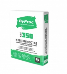 Клей ByProc KSS-350 для крепления пенополистирола и минераловатных плит