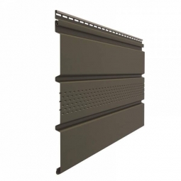 Софит Docke Premium с центральной перфорацией Каштан