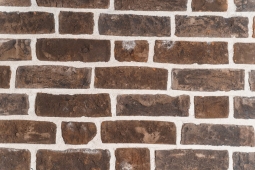 Кирпич лицевой керамический Ручной формовки Hans Bekker 1916 на белом растворе