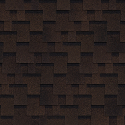 Гибкая черепица Оптима Аккорд Коричневая