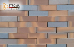 Кирпич лицевой керамический «Flash Flame» пустотелый Евро 0.9НФ