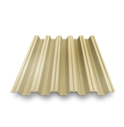 Профнастил HC-35 RAL 1014 слоновая кость 0.45 мм