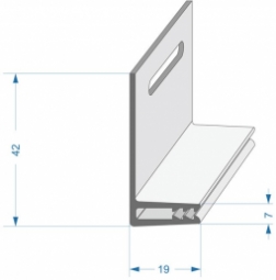 Базовая планка для внутреннего угла Docke