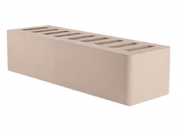 Кирпич лицевой керамический Слоновая кость пустотелый Евро 0,7НФ