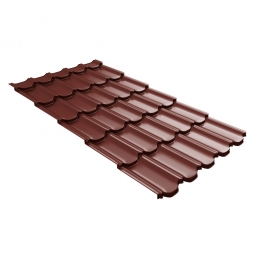 Металлочерепица Kvinta Plus 3D Коррида RAL 3009
