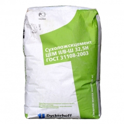 Цемент Сухоложский ЦЕМ II/В-Ш 32,5Н, (ПЦ400-Д20) 25кг