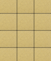 Тротуарная плитка Поревит Квадрат Гранит Желтый 300х300х60 мм