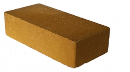Кирпич лицевой силикатный Желтый полнотелый одинарный