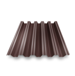 Профнастил HC-35 RAL 8017 шоколад 0.7 мм