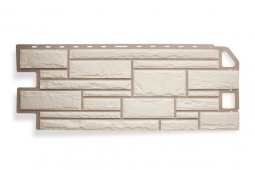 Фасадная панель Альта-Профиль Камень Белый