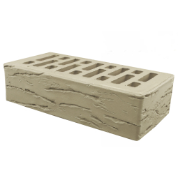 Кирпич лицевой керамический «Латте» «Кора Дуба» пустотелый одинарный