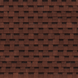 Гибкая черепица Shinglas Фазенда красный