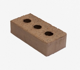 Кирпич лицевой керамический «Шоколад» полнотелый одинарный, пустотность до 13%