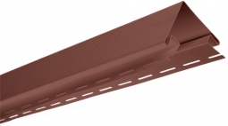 Планка Наружный угол Альта-Профиль Красно-коричневый 3.05м
