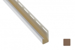 Планка J-trim Альта-Профиль Темно-бежевый 3.66м