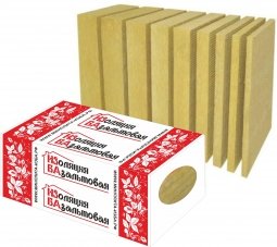 Минераловатный утеплитель Изба Стандарт 50 1000х600х50 мм / 12 шт.