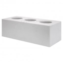 Кирпич лицевой силикатный Неокрашенный пустотелый утолщенный