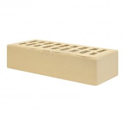 Кирпич клинкерный «Ваниль» «Скала» пустотелый одинарный