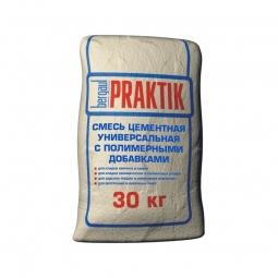 Смесь Bergauf Praktik цементная универсальная с полимерными добавками 30 кг