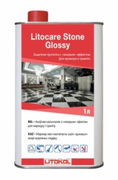 Защитная пропитка Litokol Litocare Stone Glossy с «мокрым» эффектом, 1л