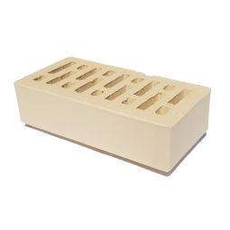 Кирпич лицевой керамический «Слоновая кость» пустотелый одинарный