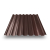 Профнастил МП-20 Vimatt двухсторонний RAL 8017 шоколад 0,45 мм