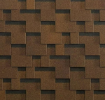 Гибкая черепица Shinglas Болеро терракота