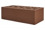 Кирпич лицевой керамический Шоколад пустотелый полуторный